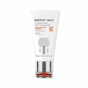 کرم ضد آفتاب رنگی ویتامین C برایت مکس SPF50 حجم 50میلی لیتر . sitoshop.com